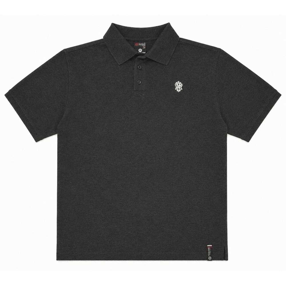 Southpole MCMXCI Authentic Collection Men's Black  Polo Shirt Size L Y2K